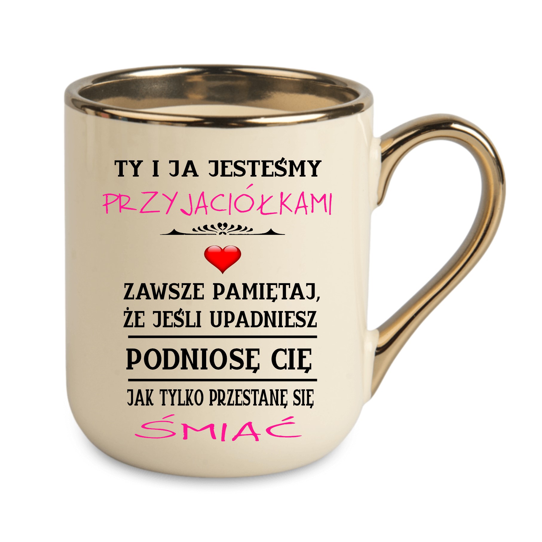 kremowo - złoty