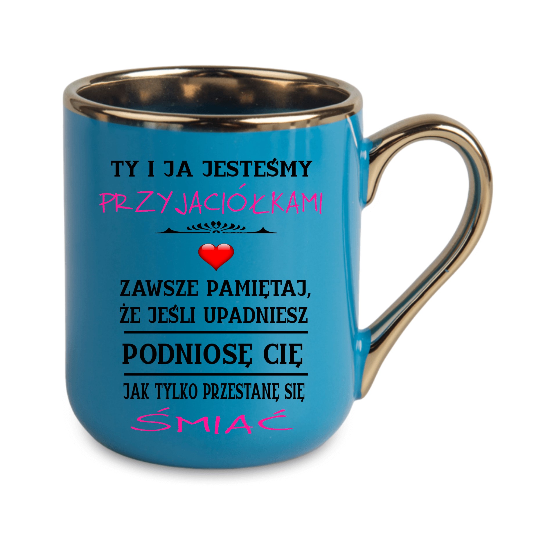 niebiesko - złoty