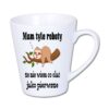 kubek latte mały 300 ml biały