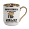 kubek elegancki 330 ml – biały ceramiczny