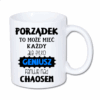 kubek klasyczny 330 ml – biały z nadrukiem