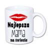 kubek klasyczny 330 ml – biały z nadrukiem