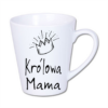 kubek latte mały 300 ml – biały z nadrukiem