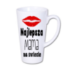 latte duży, kubek latte, dla mamy, prezent dla mamy, kubek z nadrukiem, najlepsza mama, kubek dla niej