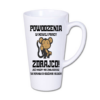 kubek latte duży 450 ml – biały ceramiczny