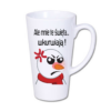 kubek latte duży 450 ml – biały ceramiczny