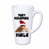 kubek latte duży 450 ml – Mery Krismas kurła nosacz