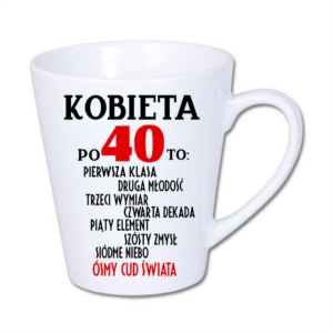 kubek latte mały 300 ml biały