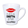 kubek latte mały biały 350 ml – ceramiczny