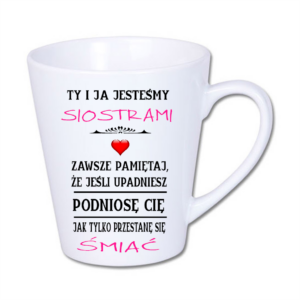 kubek latte mały 330 ml – biały