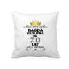 poduszka biała 38×38 cm personalizowana