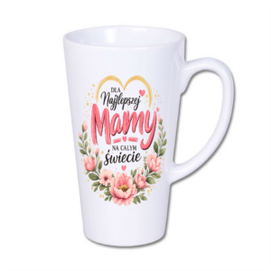kubek latte duży 450 ml – biały