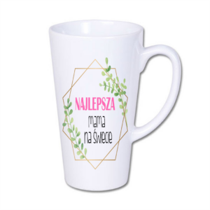 kubek latte duży 450 ml – biały
