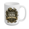 kubek dla taty, najlepszy tata na świecie, prezent dla taty, kubek dla majsterkowicza, tata złota rączka, kubek 440 ml, kubek z nadrukiem dla taty, prezent dla ojca, dzień ojca