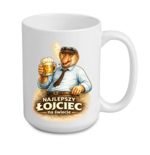 kubek duży 440 ml – biały