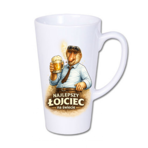 kubek latte duży 450 ml – biały