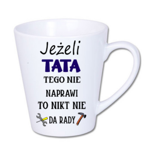kubek latte mały 300 ml – biały