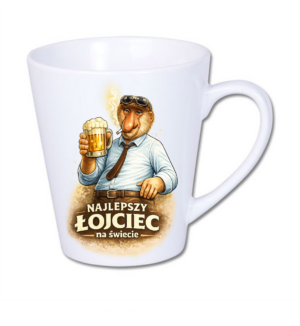 kubek latte mały 300 ml – biały