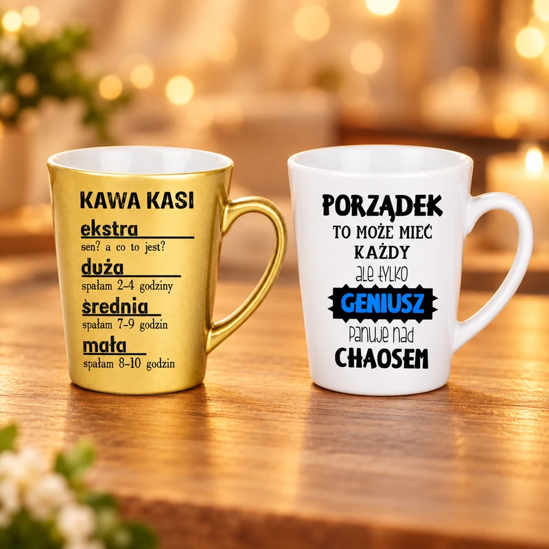 Kubki - latte małe